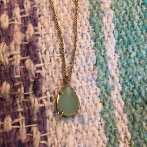 Chalcedony Kendra Scott necklace